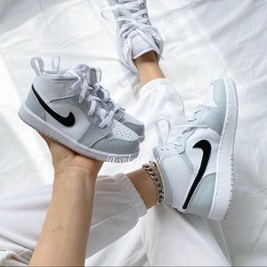 Nike custom air jordan 1 mid sneakers